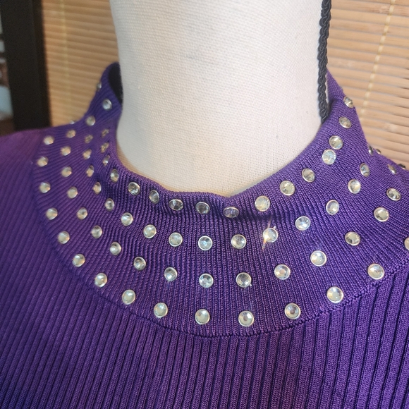 INC Elegance with Embellished Collar - Picture 3 of 9